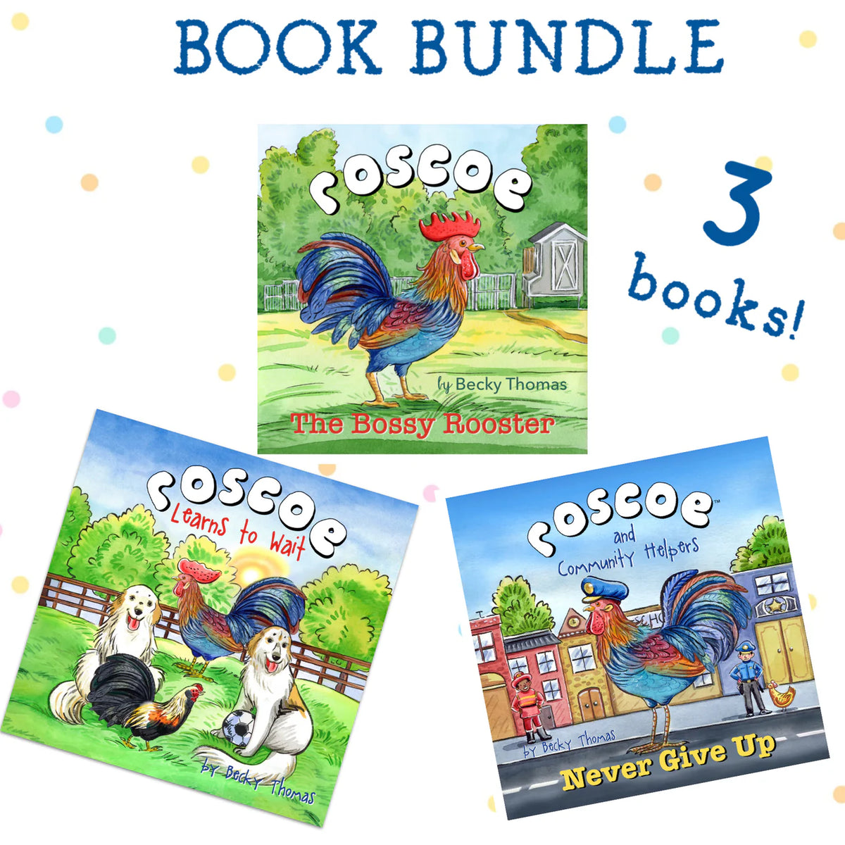 Roscoe 3-Book Paperback Bundle