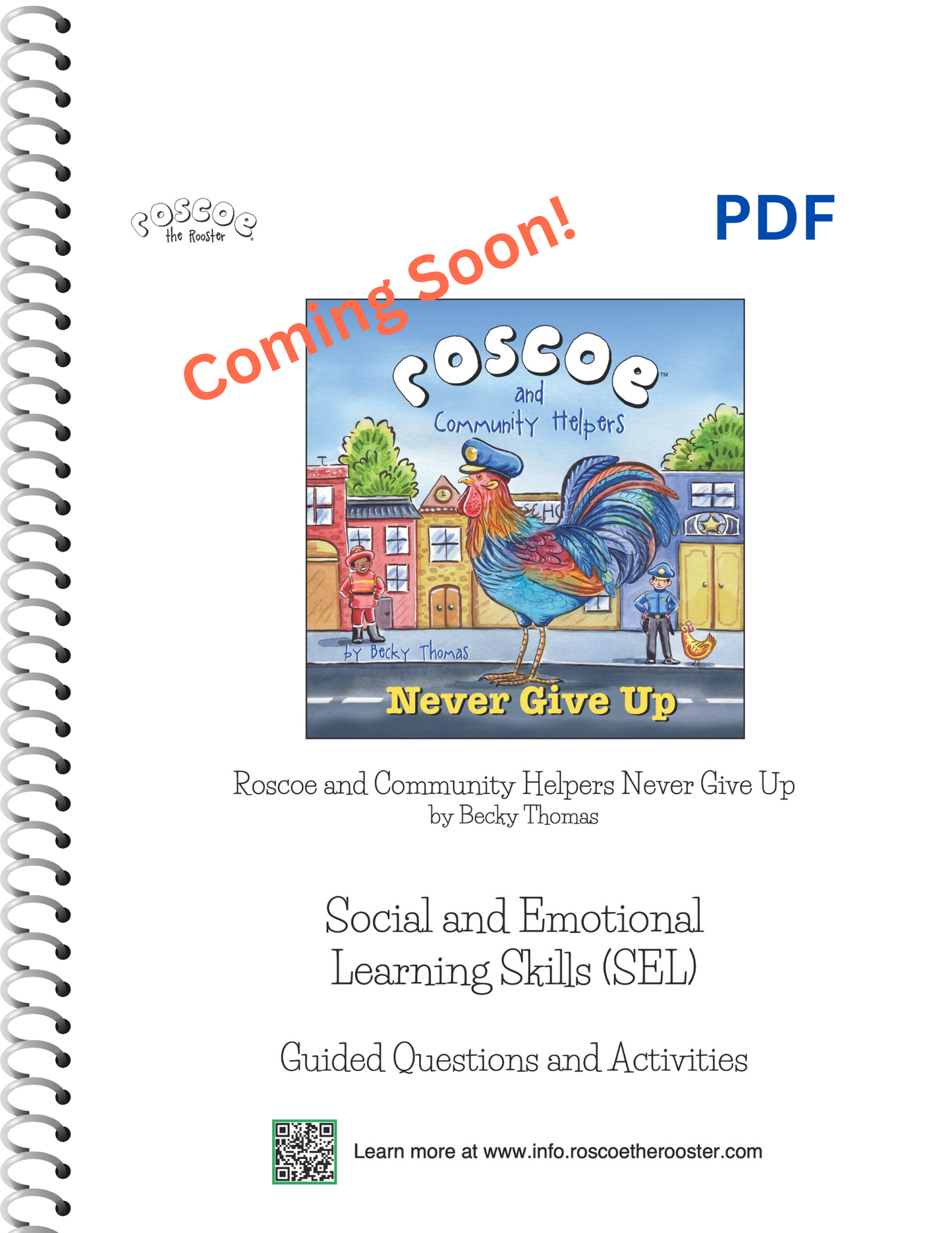 SEL Guide for Roscoe and Community Helpers Never Give Up (PDF)