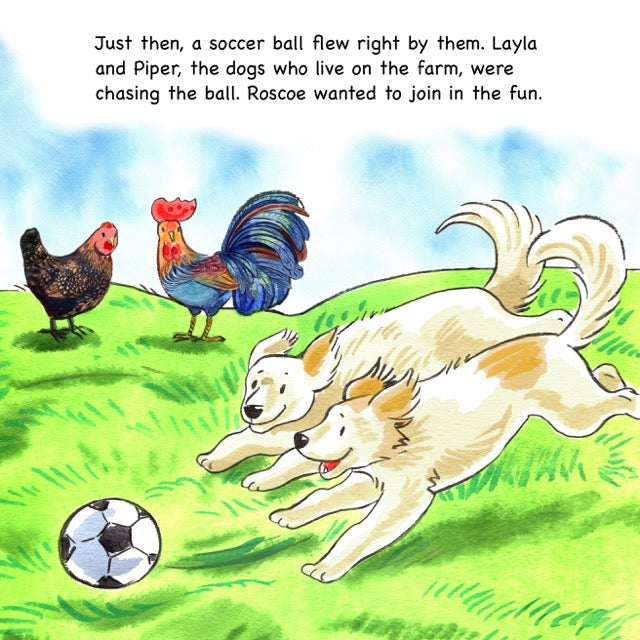 Roscoe Learns to Wait - Book