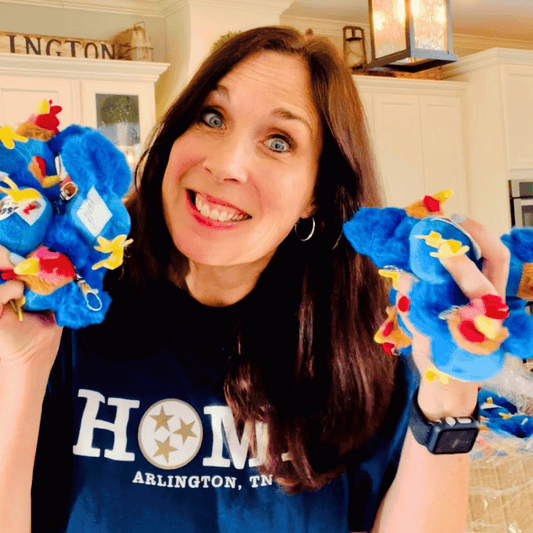 Roscoe the Rooster Plushy Keychain