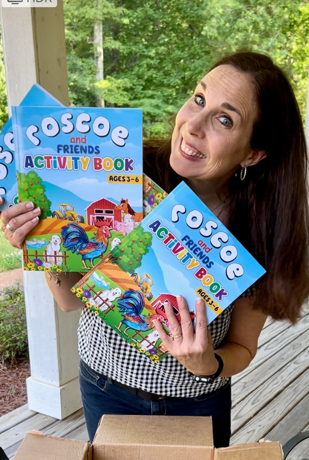 Roscoe and Friends Activity Book Ages 3-6