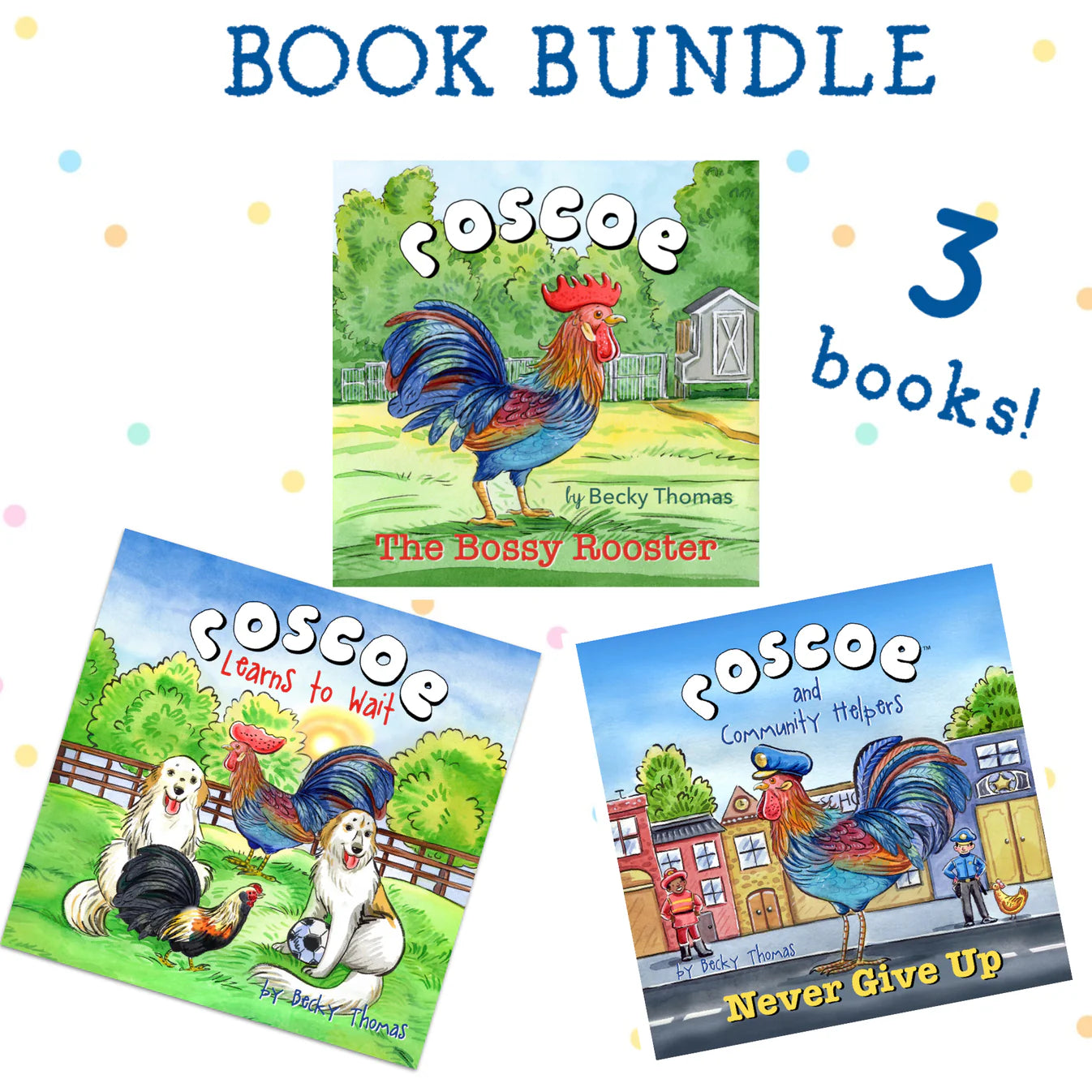 Roscoe 3-Book Paperback Bundle