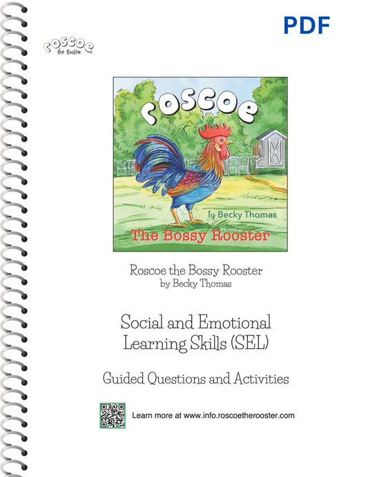 Bundle: Roscoe the Bossy Rooster Book with SEL Guide PDF