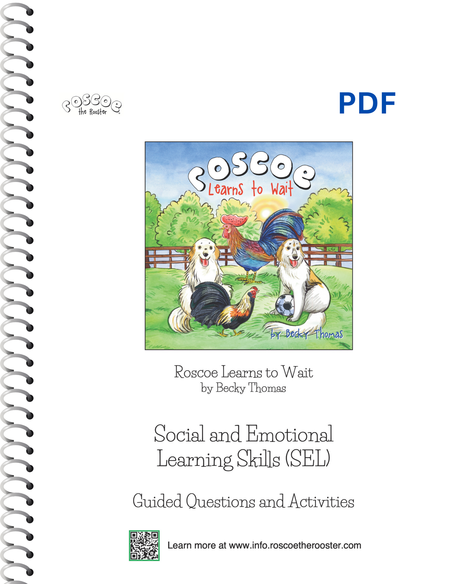 SEL Guide PDF for Roscoe Learns to Wait